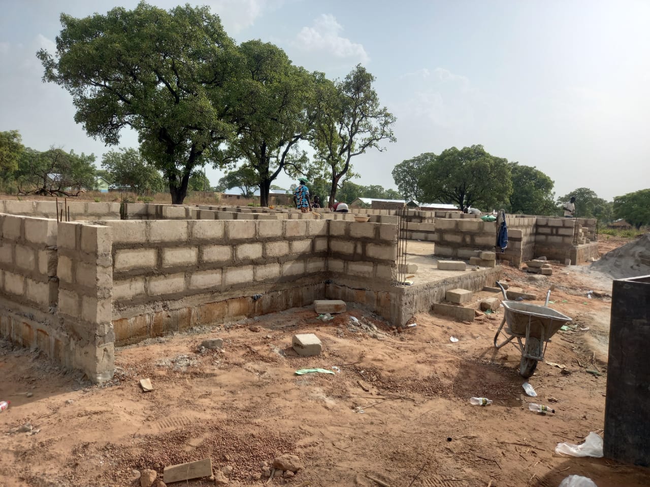 Construction of Priest Home - View 2