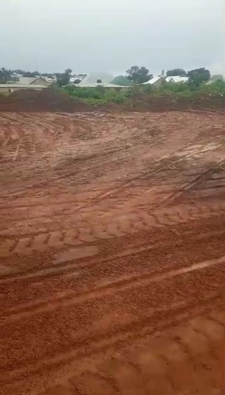 Pavement of Lorry Park at Bole Phase II - View 1